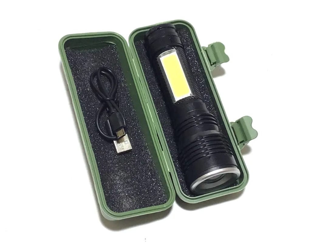 Miniatura 2 de Linterna Portatil 4 Modos 2x